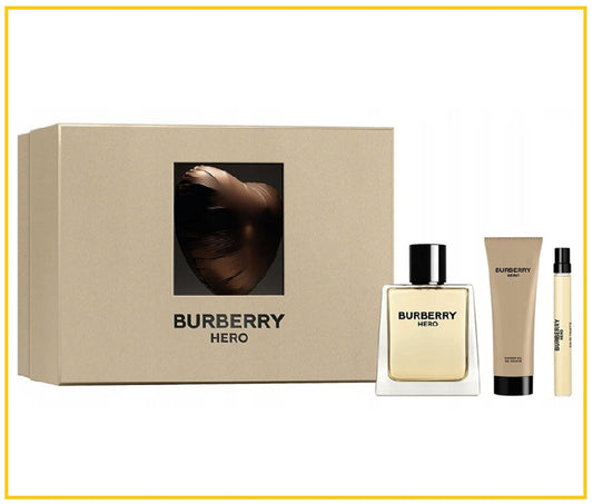 BURBERRY 巴寶莉駿勇之心男士香水沐浴露套裝 MENS HERO EDT SHOWER GEL GIFT DUO SET