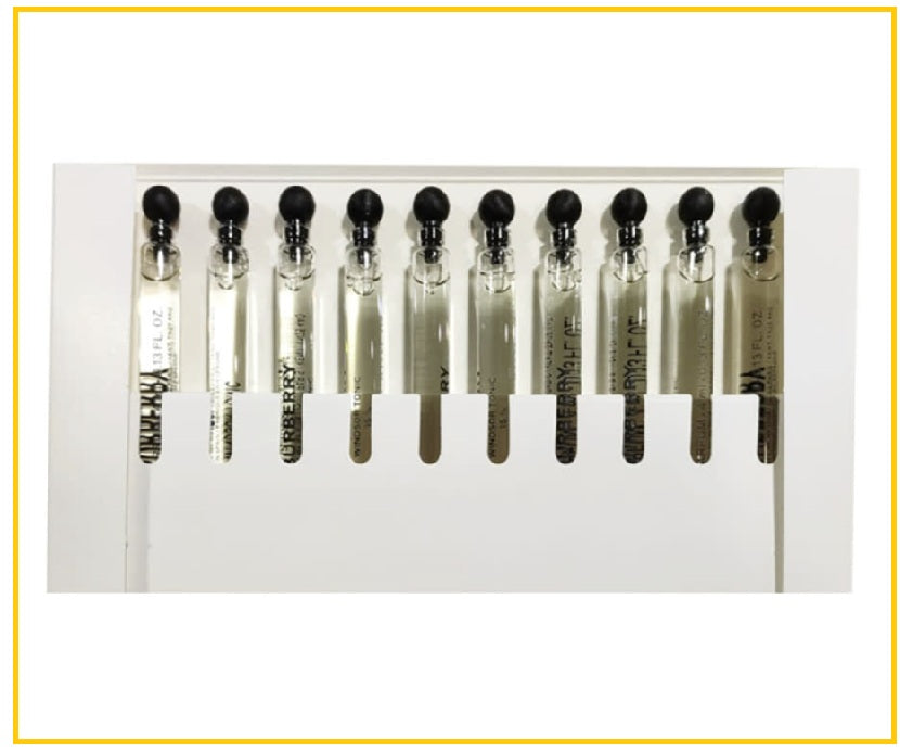 BURBERRY WINDSOR TONIC 15% EDP 4ML x10 Sample Set