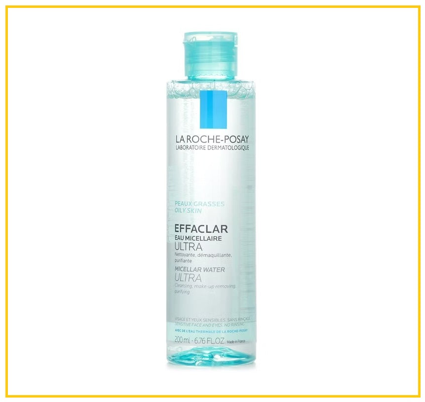 LA ROCHE POSAY 理膚泉清痘淨膚卸妝潔膚水 EFFACLAR MICELLAR WATER 200ML