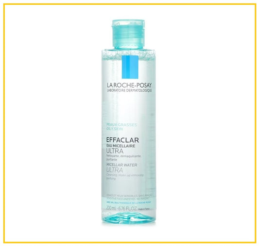 LA ROCHE POSAY 理膚泉清痘淨膚卸妝潔膚水 EFFACLAR MICELLAR WATER 200ML