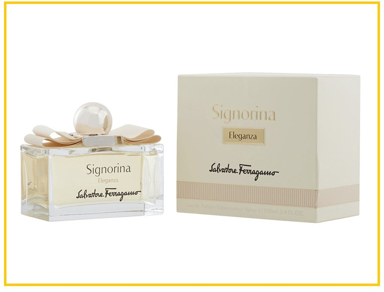 SALVATORE FERRAGAMO 菲拉格慕優雅淑女濃香水 SIGNORINA ELEGANZA FOR WOMAN EDP 100ML