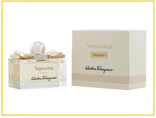 SALVATORE FERRAGAMO 菲拉格慕優雅淑女濃香水 SIGNORINA ELEGANZA FOR WOMAN EDP 100ML