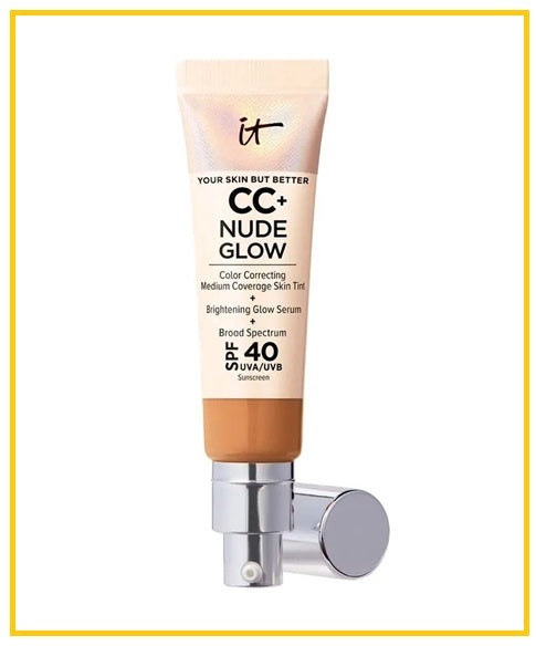 IT COSMETICS 依科美CC霜 CC+ NUDE GLOW LIGHTWEIGHT FOUNDATION SPF40 #TAN 32ML