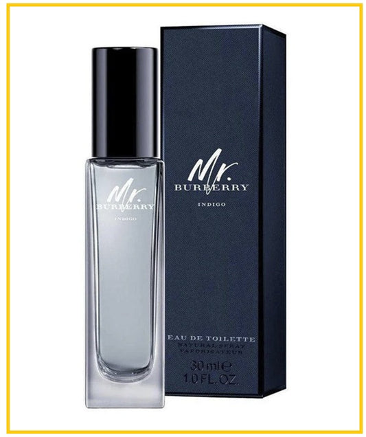 BURBERRY 巴寶莉湛藍時光巴寶莉先生淡香水 MR. BURBERRY INDIGO EDT 30ML
