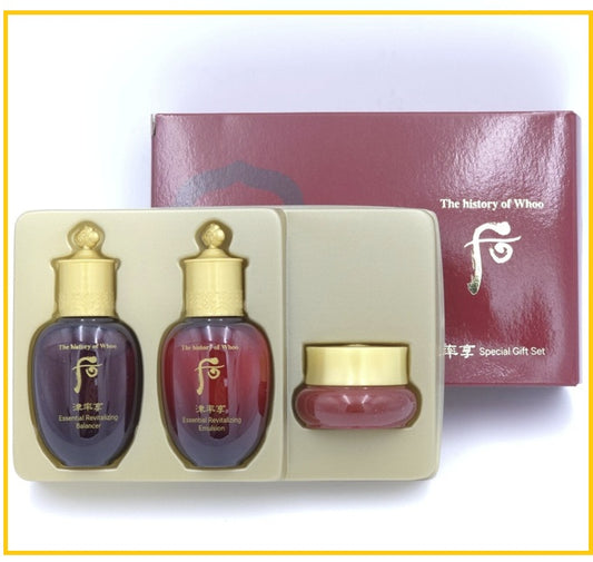 THE HISTORY OF WHOO 后津率享紅山蔘滋養三件套裝 JINYULHYANG SPECIAL GIFT DUO SET