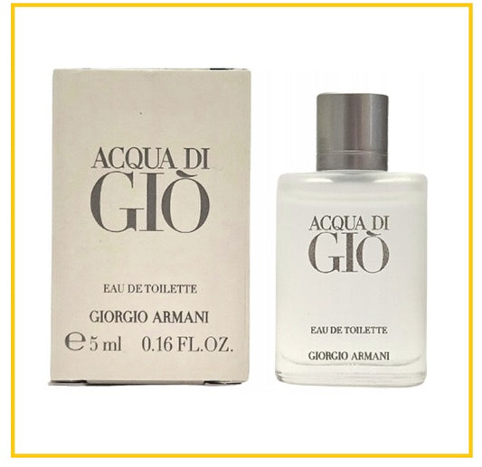 GIORGIO ARMANI 阿瑪尼寄情男士香水小樣 ACQUA DI GIO POUR HOMME EDT 5ML