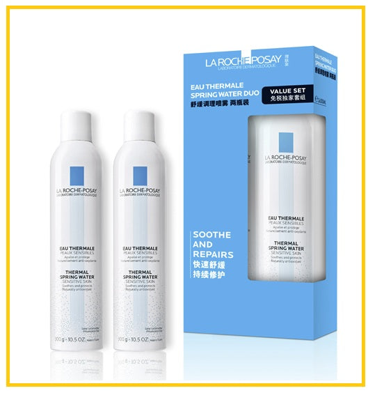 La Roche-Posay Thermal Spring Water Duo Set 300ml x 2