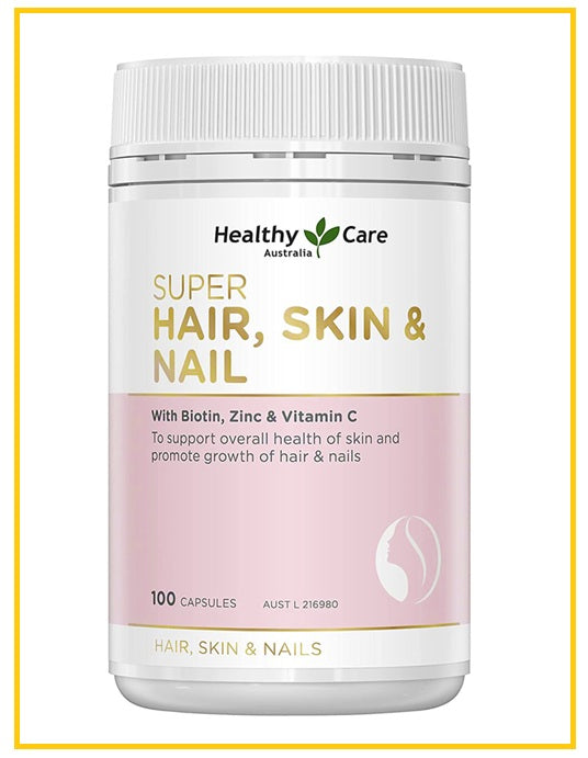 HEALTHY CARE Super Hair Skin and Nails Capsules (100 capsules)
