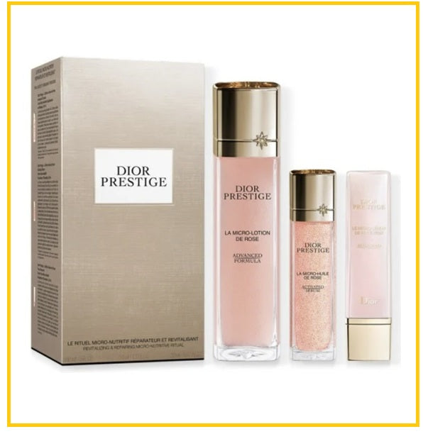 Christian Dior Rose Nectar Micronutrient 3-Piece Set (Prestige 3pcs DUO SET)