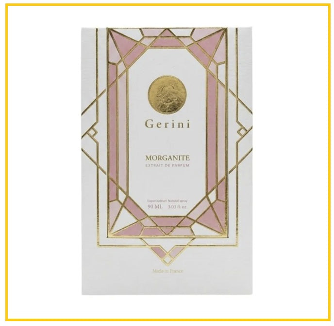 GERINI 傑日尼水晶系列摩根石濃香水 CRYSTAL MORGANITE EXTRAIT DE PARFUM 90ML