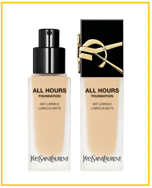 YVES SAINT LAURENT 聖羅蘭恆時輕透霧光粉底液 YSL ALL HOURS FOUNDATION SPF39 #LC1 / #LC2 / #LC4 / #LC6 / #LN1 / #LN4 / #LN7 / #LW7 / #MN1 / #MN7 / #DW6 25ML