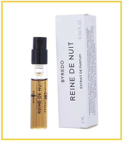 BYREDO 百瑞德夜夜女王試管濃香水小樣 REINE DE NUIT EXTRAIT DE PARFUM SAMPLE SPRAY VIAL 2ML