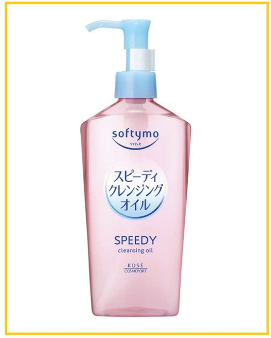 KOSE 高絲速效卸妝油粉色 SOFTYMO WET & DRY INSTANT CLEANSING OIL 240ML