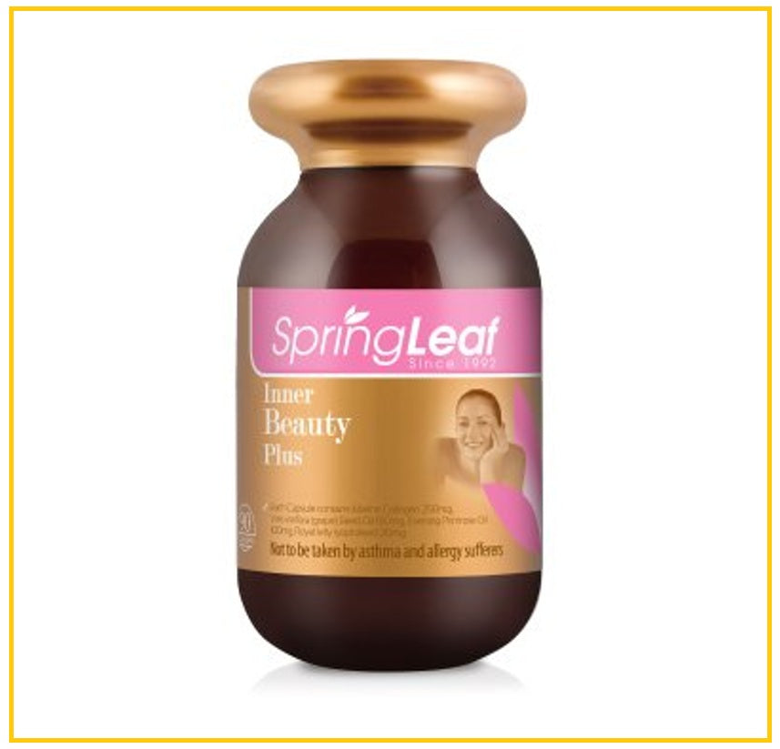 SPRINGLEAF 綠芙膠原蛋白片6合1抗糖90粒 INNER BEAUTY PLUS 90 CAPSULES