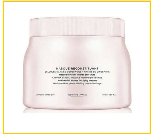 KERASTASE 卡詩元氣薑粉色防脫髮強韌修復髮膜 GENESIS MASQUE RECONSTITUANT ANTI HAIR-FALL INTENSE FORTIFYING MASQUE 500ML