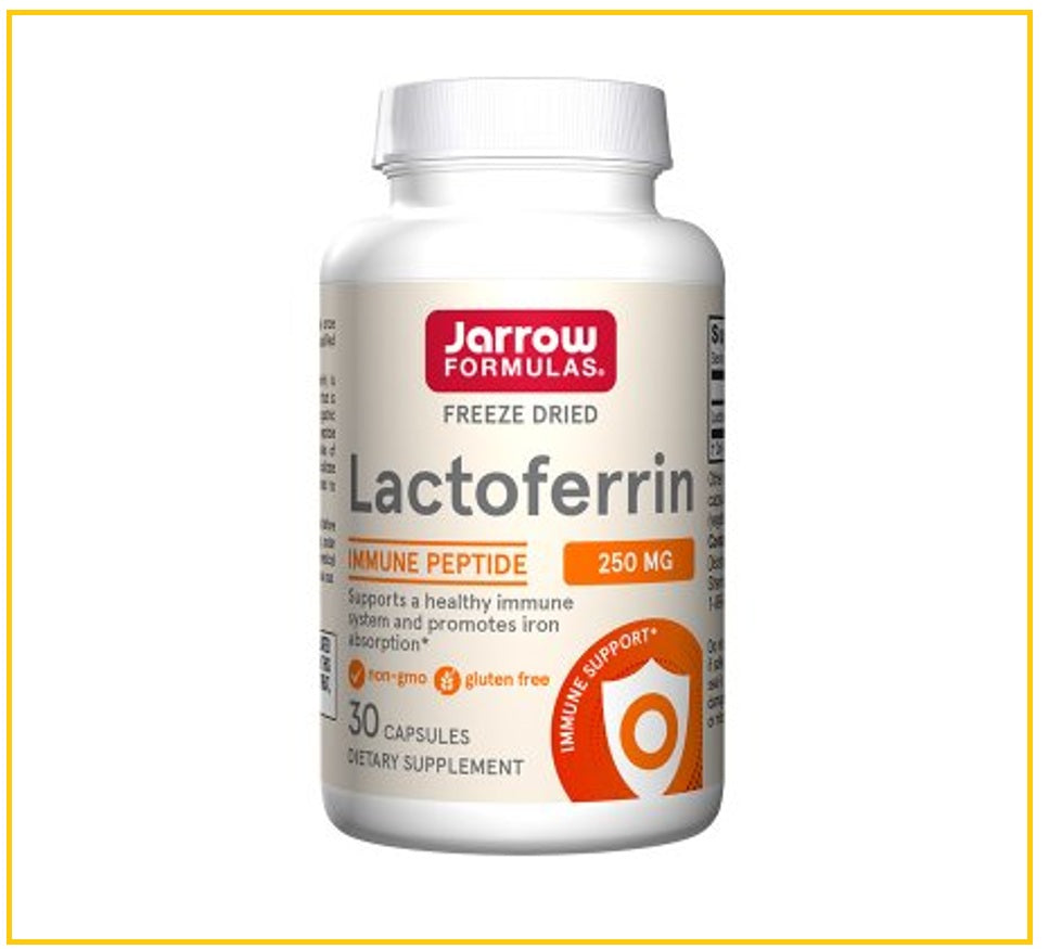 JARROW 傑諾提高免疫力乳鐵蛋白膠囊 FREEZE DRIED LACTOFERRIN 30 / 60 CAPSULES