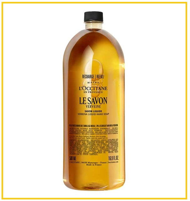 L'OCCITANE 歐舒丹馬鞭草手部潔膚露替換裝 LOCCITANE VERBENA LIQUID HAND SOAP 500ML REFILL
