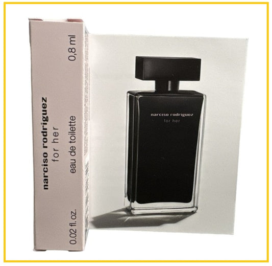 NARCISO RODRIGUEZ For Her Musc Noir Rose Eau de Toilette Sample 0.8ml
