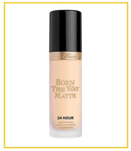 TOO FACED 24小時控油霧粉底液 BORN THIS WAY MATTE 24HR UNDETECTABLE FOUNDATION #SNOW 30ML