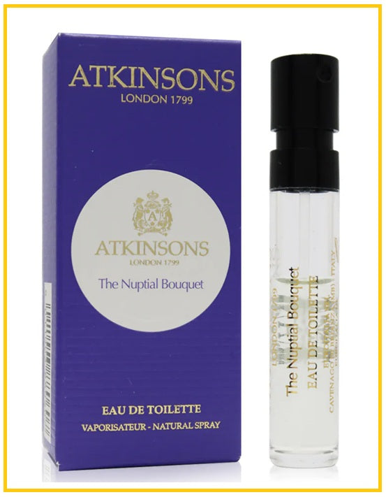 ATKINSONS 阿特金森摯愛花束淡香水小蒼蘭與山谷百合香水小樣 THE NUPTIAL BOUQUET EDT 1.2ML