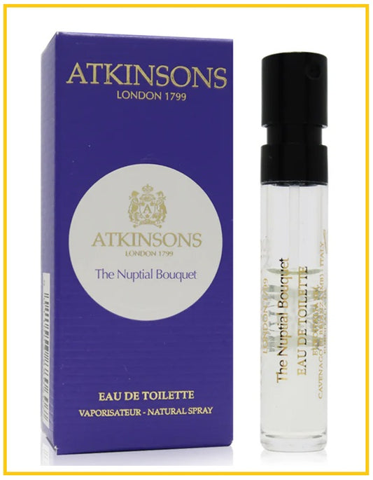 ATKINSONS 阿特金森摯愛花束淡香水小蒼蘭與山谷百合香水小樣 THE NUPTIAL BOUQUET EDT 1.2ML
