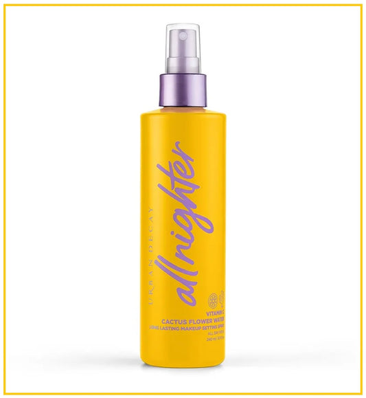 URBAN DECAY 衰敗城市黃色大容量定妝噴霧 ALL NIGHTER MAKEUP SETTING SPRAY VITAMIN C JUMBO 240ML
