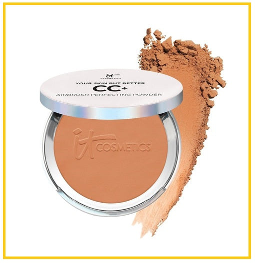 IT COSMETICS AIRBRUSH PERFECTING POWDER #RICH 9.5G