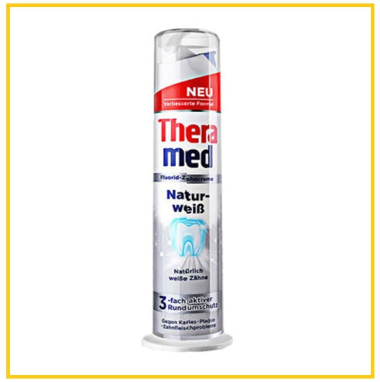 THERAMED 漢高牙膏白色美白 TOOTHPASTE NATURAL WHITE 100ML