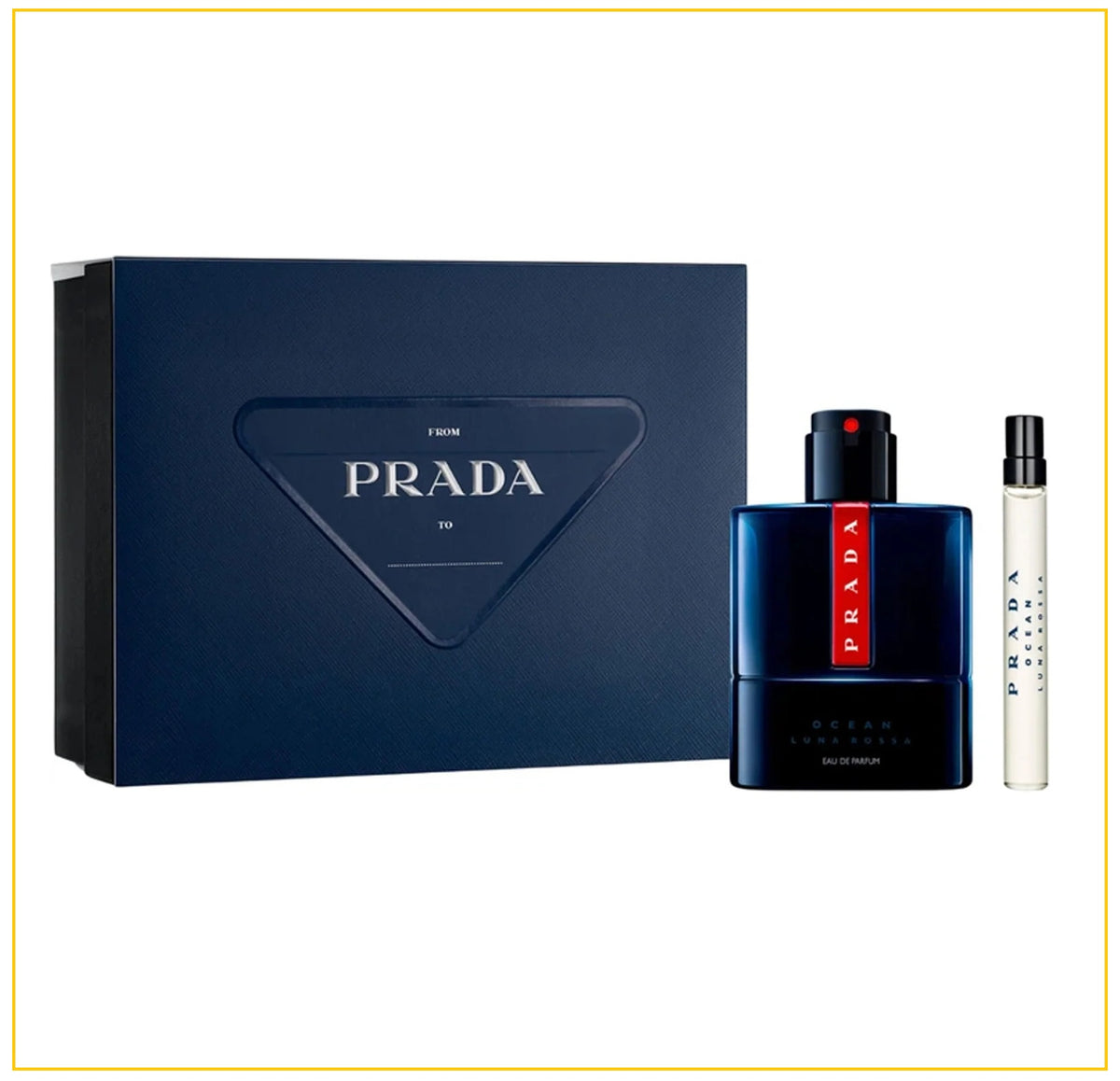 PRADA 普拉達紅月海洋香水套裝 LUNA ROSSA OCEAN EDP GIFT SET 100ML + 10ML