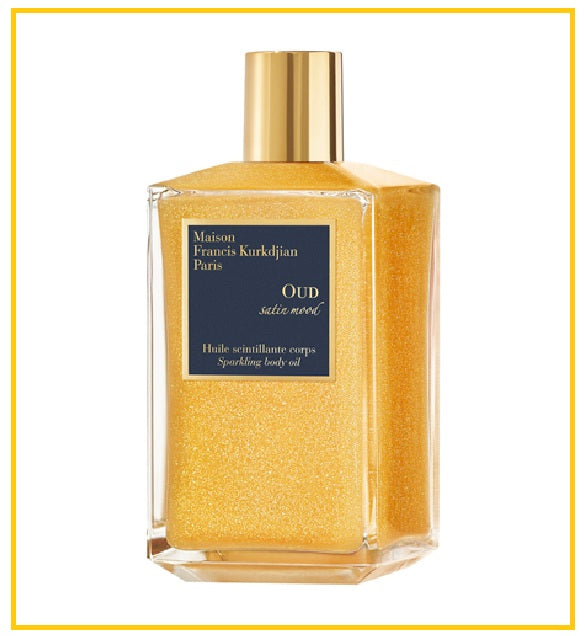 MAISON FRANCIS KURKDJIAN 庫爾吉安烏木絲緞心情閃亮身體油 MFK OUD SATIN MOOD SPARKLING BODY OIL 200ML