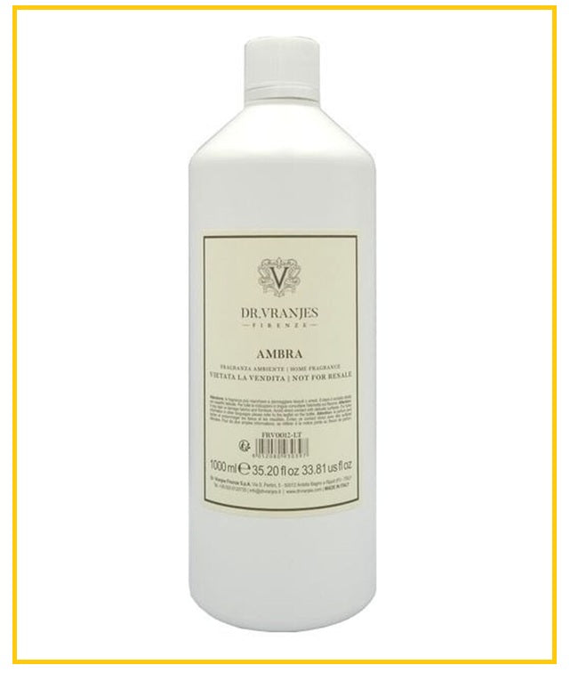 DR VRANJES FIRENZE 北歐櫥窗琥珀藤條芳香補充瓶 AMBRA REFILL 1000ML