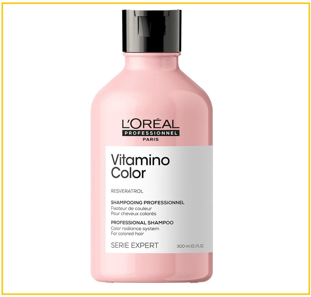 L'OREAL PROFESSIONNEL 歐萊雅專業美髮亮麗鎖色洗髮精 VITAMINO COLOR SHAMPOO FOR COLOR-TREATED HAIR 300ML