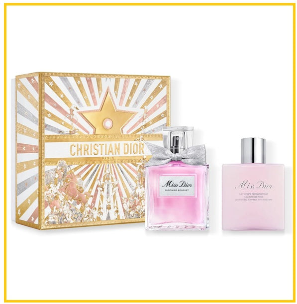 DIOR 迪奧聖誕香水身體乳套裝 MISS DIOR BLOOMING BOUQUET LIMITED EDITION DUO SET