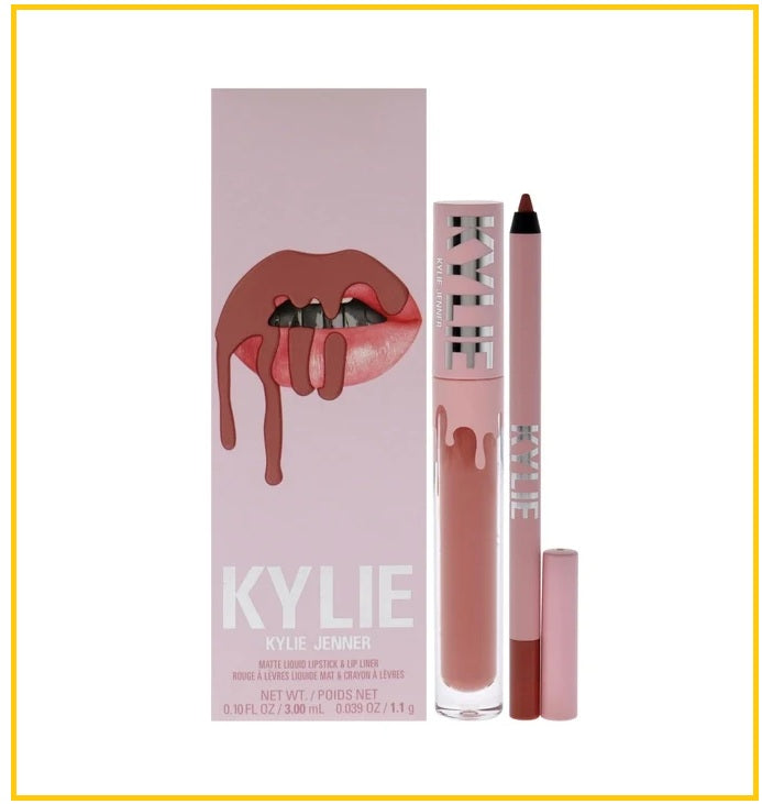 KYLIE COSMETICS 凱莉詹娜霧面液體口紅唇膏唇線筆套裝 MATTE LIP KIT SET