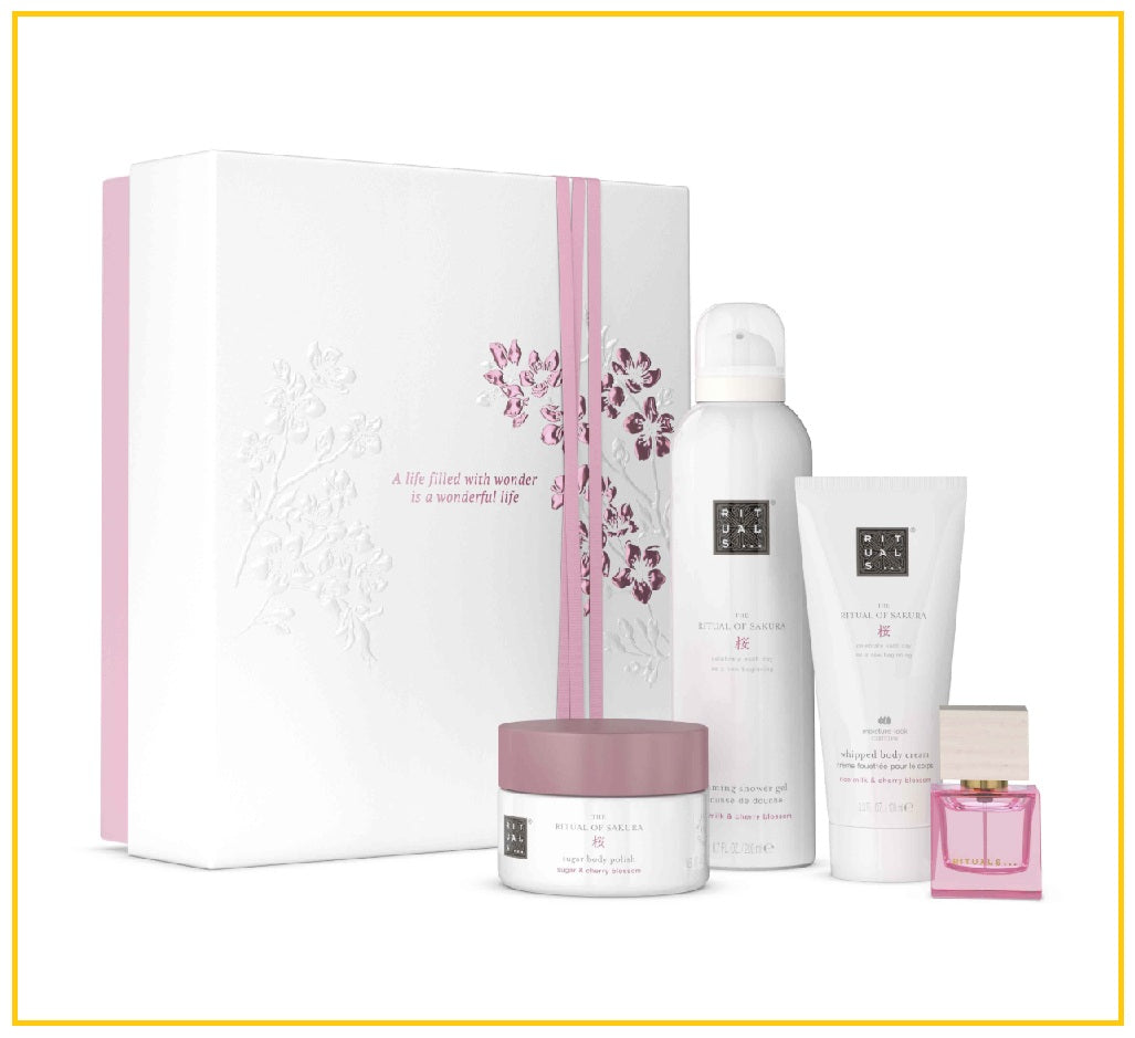 RITUALS 儀式泡沫沐浴露身體磨砂膏身體乳香水套裝 THE RITUAL OF SAKURA SET