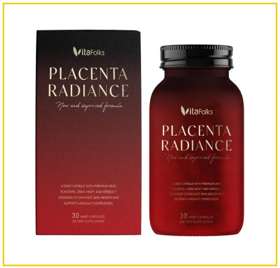VITAFOLKS 多肽複合養顏膠囊30粒 PLACENTA RADIANCE 30 CAPS