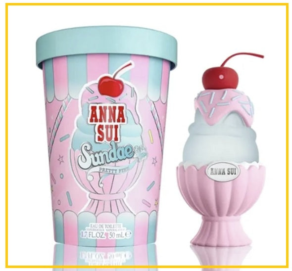 ANNA SUI 安娜蘇粉紅柚惑果漾聖代淡香水 SUNDAE PRETTY PINK FOR WOMEN EDT 50ML