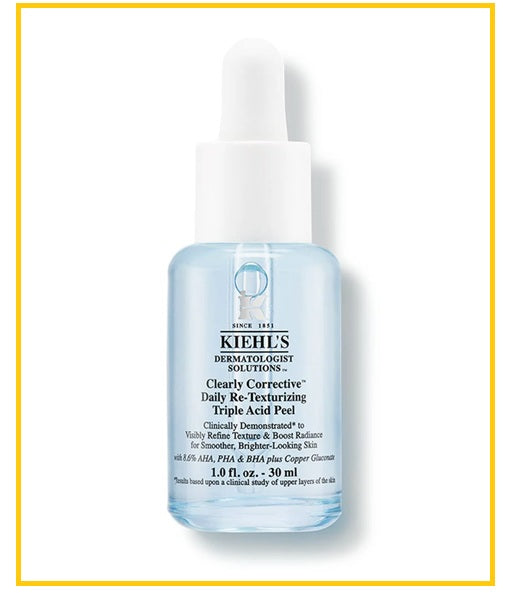 KIEHL'S 科顏氏溜溜瓶精華 KIEHLS CLEARLY CORRECTIVE DAILY RE-TEXTURIZING TRIPLE ACID PEEL SERUM 30ML