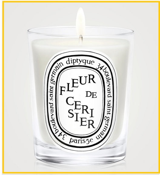DIPTYQUE 蒂普提克限定櫻花蠟燭 FLEUR DE CERISIER SCENTED CANDLE LIMITED EDITION 190G