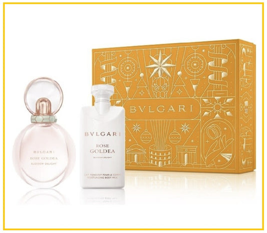 BVLGARI 寶格麗歡沁玫香濃香水身體乳套裝 ROSE GOLDEA BLOSSOM DELIGHT GIFT DUO SET