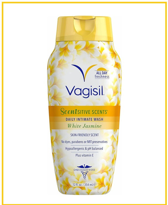 VAGISIL Daily Intense Wash, Yellow Jasmine Scent, 354ml