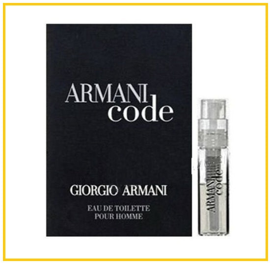 GIORGIO ARMANI 阿瑪尼密碼濃香水小樣 NEW CODE EDP 1.2ML