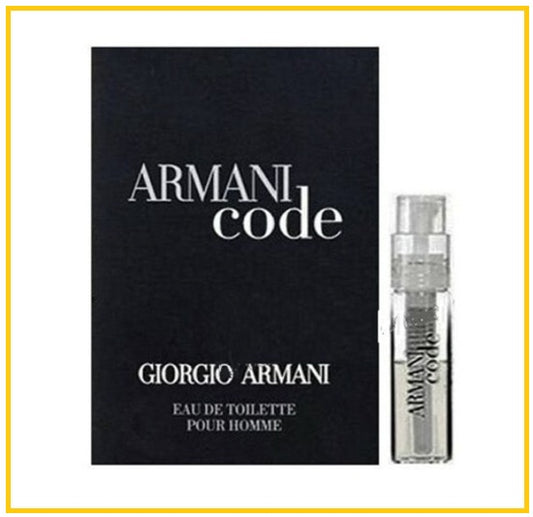 GIORGIO ARMANI 阿瑪尼密碼濃香水小樣 NEW CODE EDP 1.2ML