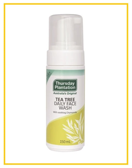 THURSDAY PLANTATION 星期四茶樹泡沫潔面露 TEA TREE DAILY FACAIL WASH FOAM 150ML