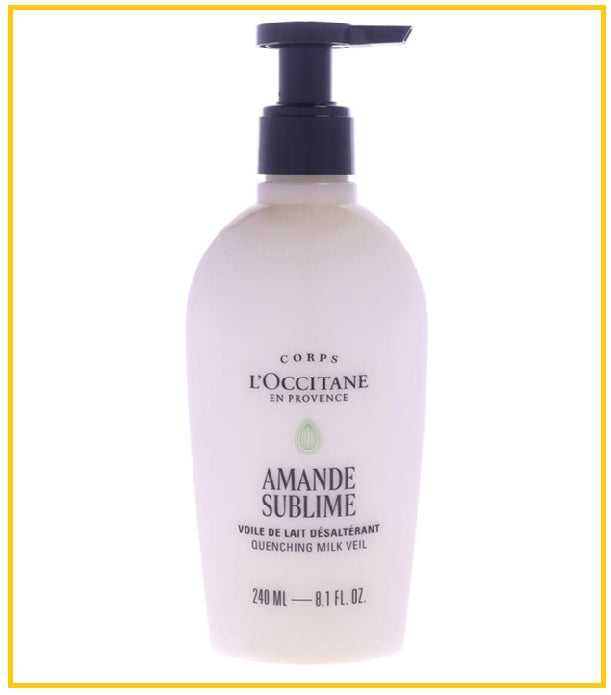 L'OCCITANE 歐舒丹甜扁桃身體乳 LOCCITANE AMANDE SUBLIME QUENCHING MILK VEIL 240ML