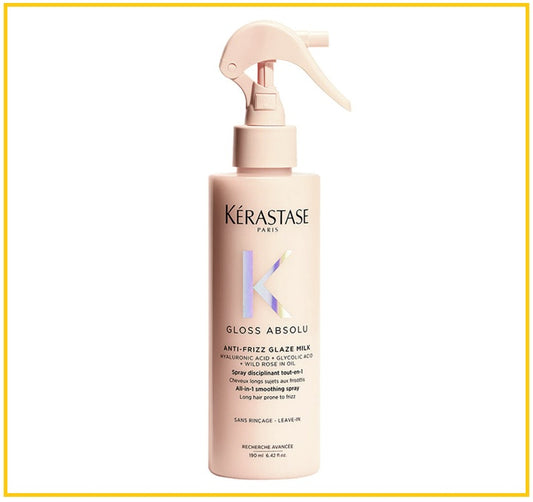 KERASTASE 卡詩釉光玫瑰光澤防毛躁柔順噴霧 ANTI-FRIZZ GLAZE MILK ALL IN ONE SPRAY 190ML