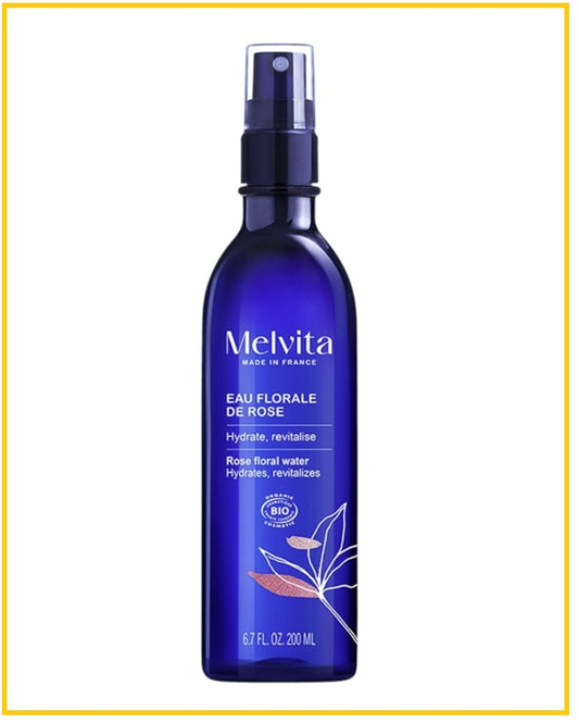 MELVITA 蜜葳特有機大馬士革玫瑰花水 ROSE FLORAL WATER 200ML