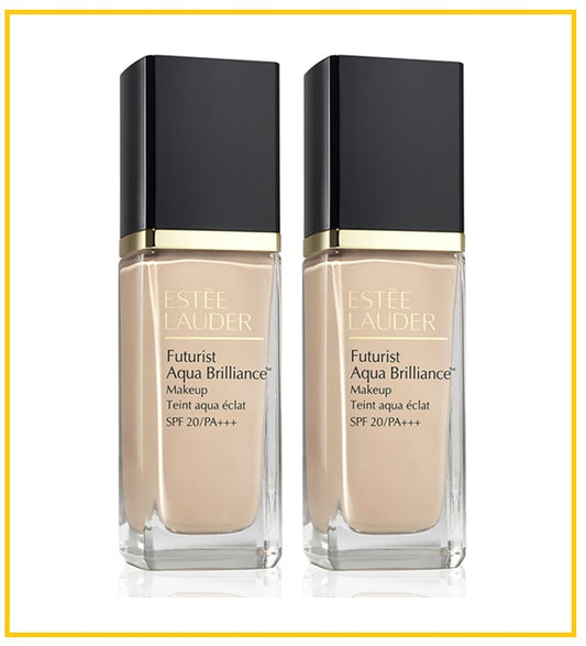 ESTEE LAUDER 雅詩蘭黛沁水粉底液套裝 RE-NUTRIV ULTRA RADIANCE LIQUID SPF20 #1C0 COOL PORCELAIN DUO SET 30ML X2