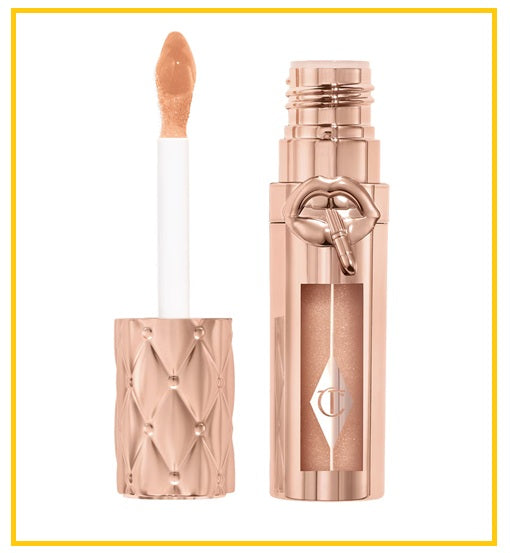 CHARLOTTE TILBURY Charlotte's Pillow Talk Plumpgasm Lip Gloss CT SUPERNUDES BIG LIP PLUMPGASM #NUDEGASM DIAMONDS 5.5ML