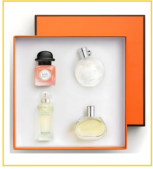 HERMES 愛馬仕迷你香水套裝 COFFRET WOMAN MINIATUREN DUO SET 7.5ML X4
